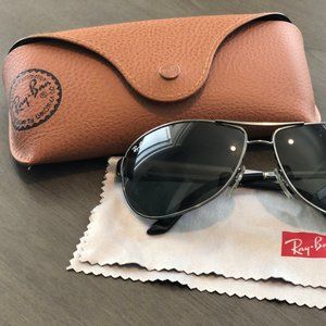 Ray-Ban RB3342 60 mm Warrior Sunglasses - Black